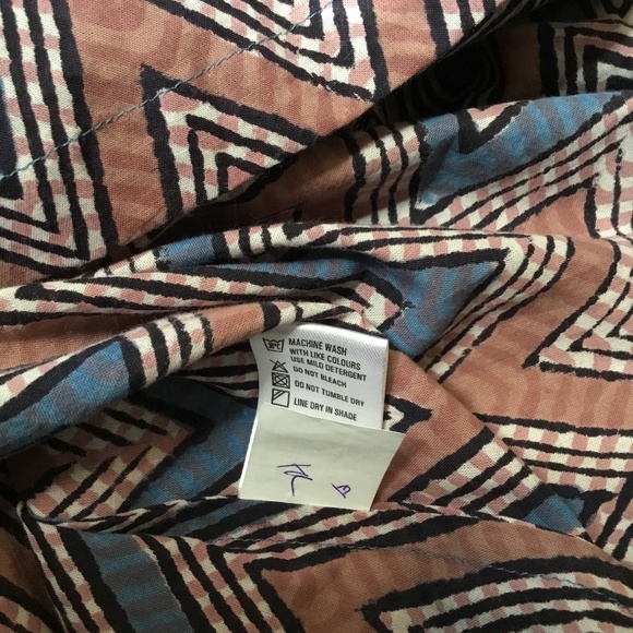 NWT Anokhi cotton coverup. - Picture 9 of 10